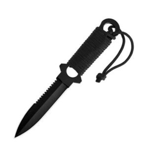 Outdoor kleines gerades Messer Camping taktisches Tauchen Jagdmesser hohes hartes Skelettmesser,Skeleton Knife